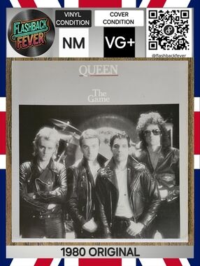QUEEN•The Game•1980 Canada (#X5E-513) CBS Records Pressing